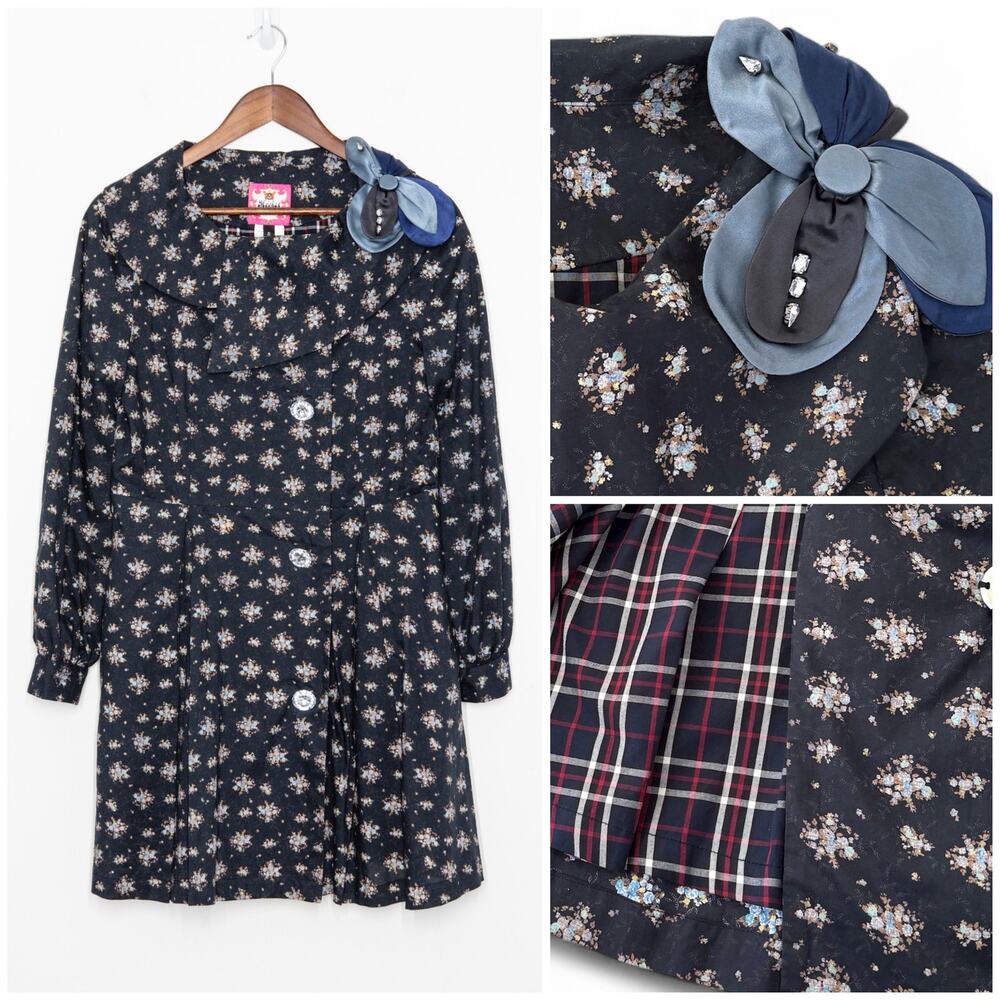 Meghan LA Floral Spring Jacket Women S | Lightweight Cottagecore Retro
